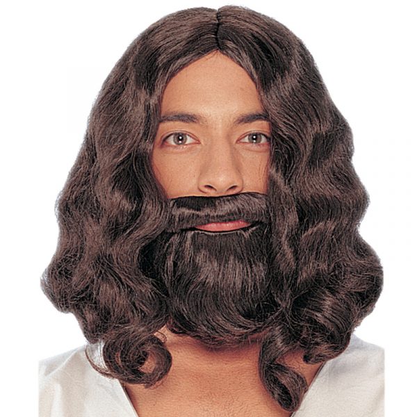 Biblical Wig and Beard set Jesus Wig