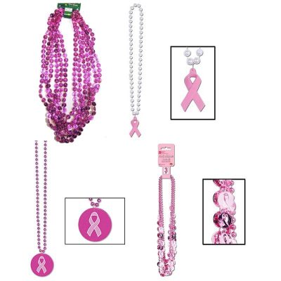 Pink Ribbon Necklaces