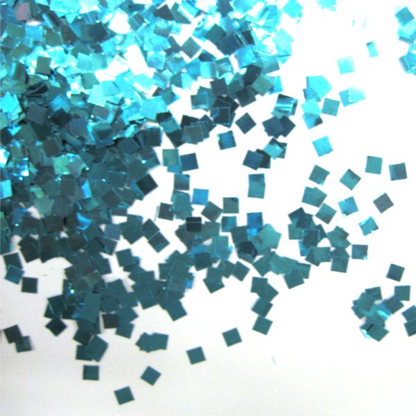 Aqua Jumbo Glitter Flakes