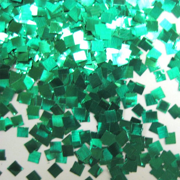Emerald Green Jumbo Glitter Flakes