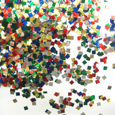 Multi-colored Jumbo Glitter Flakes