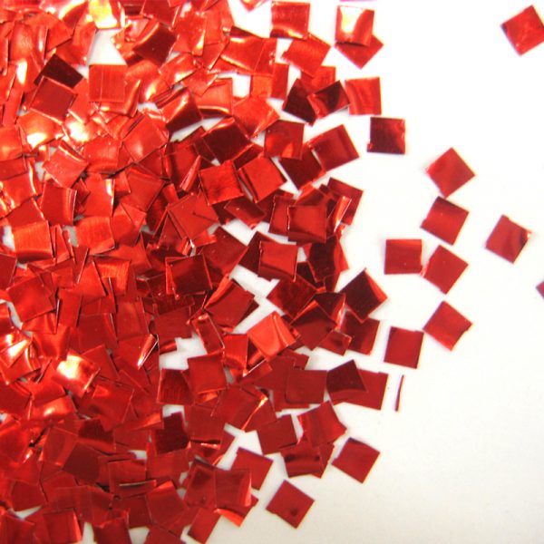 Red Jumbo Glitter Flakes