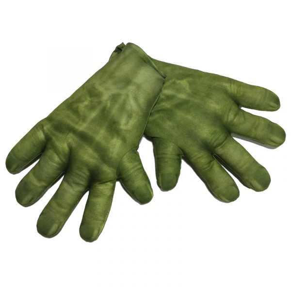 Costume Stuffed Incredible Hulk Gloves