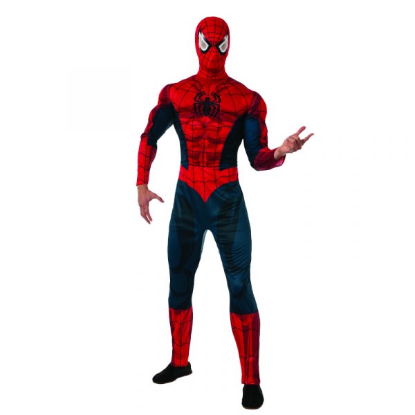 Spider-man deluxe muscle chest adult costume