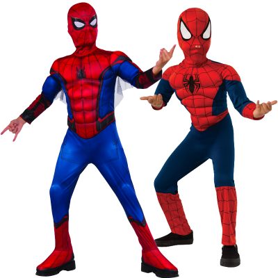 Spiderman Muscle and Far from Home Child Costumes