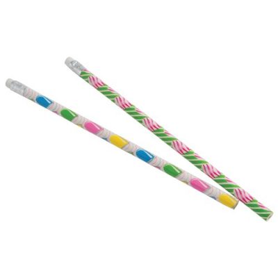 Candy print pencils