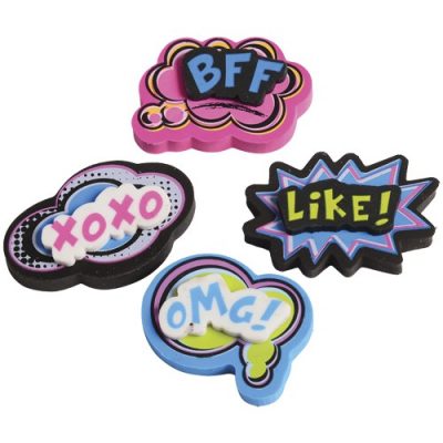 Thought Bubble Erasers