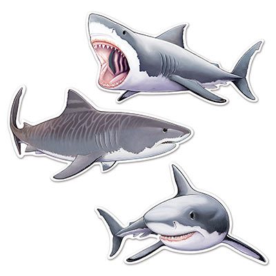 Shark cutouts