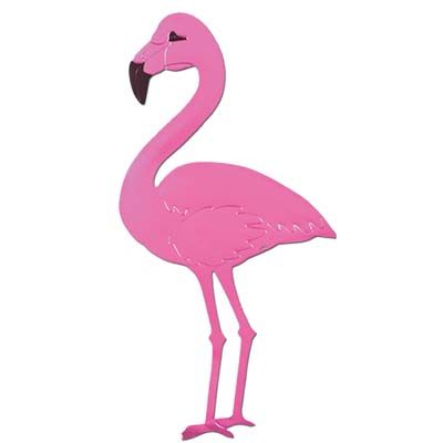 Foil Flamingo Silhouette