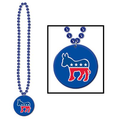 Democratic Beads with Medallion
