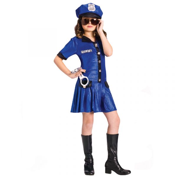 Police Chief Dress Child Costume