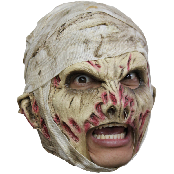 Mummy Mask Deluxe Open Mouth Mask