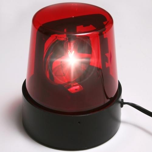 Electric Rotating Red Beacon Police Light