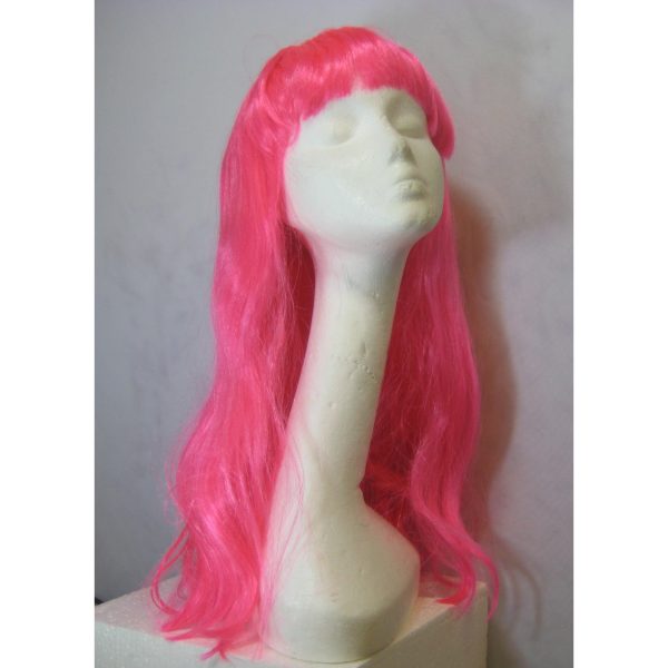 Promo Neon Pink Electric Diva Wig