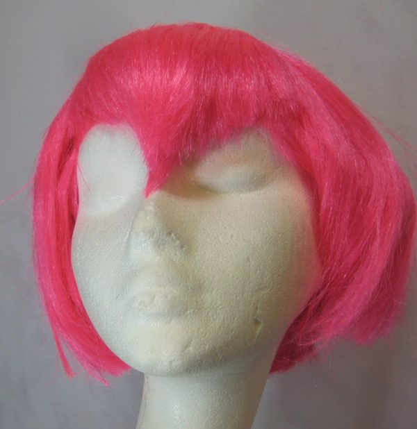 Neon Pink Vampirette Wig