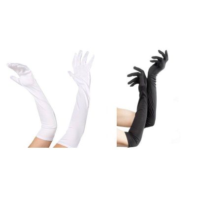 Polyester Elbow Length Gloves