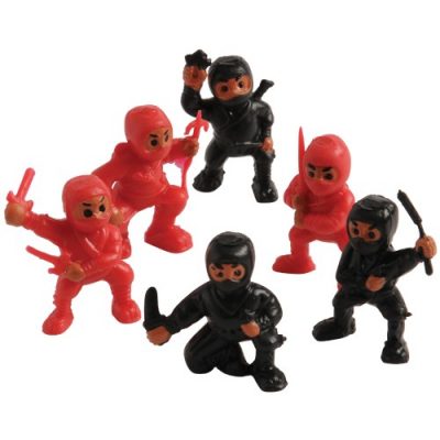 Rubber Ninja Figures