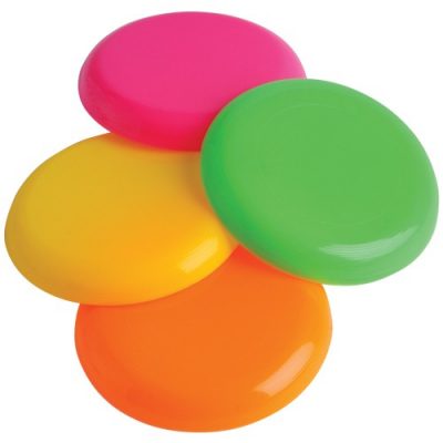 Party Plastic Round Saucer Discs 3.5 inches