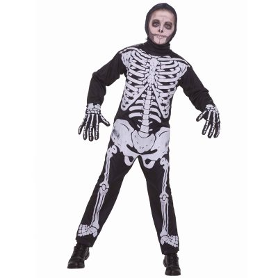 Skeleton Jumpsuit Child Costume