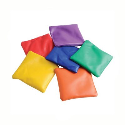 5" Square Fabric Bean Bags