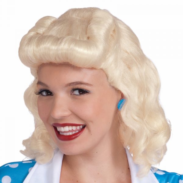 40s Lady Wig is available in Blonde