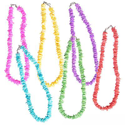 Tropical Colors Puka Shell Necklace