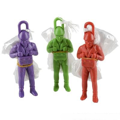 Parachute Paratrooper 4 in Party Favor Plastic Toy