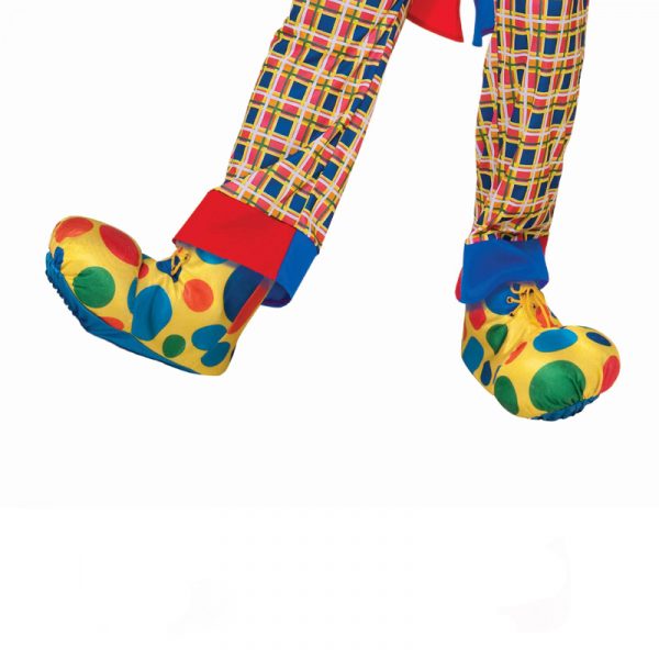 Polka Dot Clown Shoe Covers