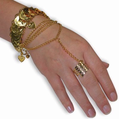 Costume Metal Princess Hand Jewelry
