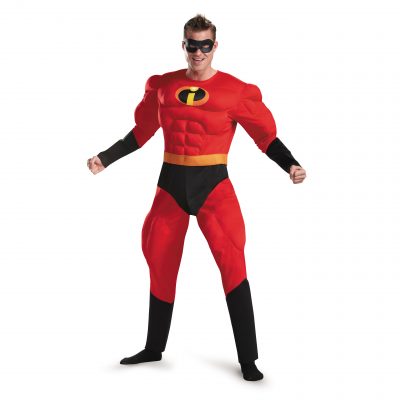 Mr Incredible Muscle Chest Adult Costume