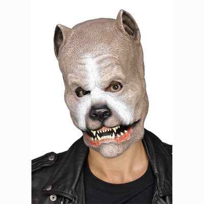 Light Brown Pit Bull Mask