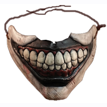 Vermelding parfum namens Twisty Clown Mouth Half Mask - Cappel's
