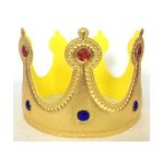 Lamé Jeweled Fabric Child's Crown
