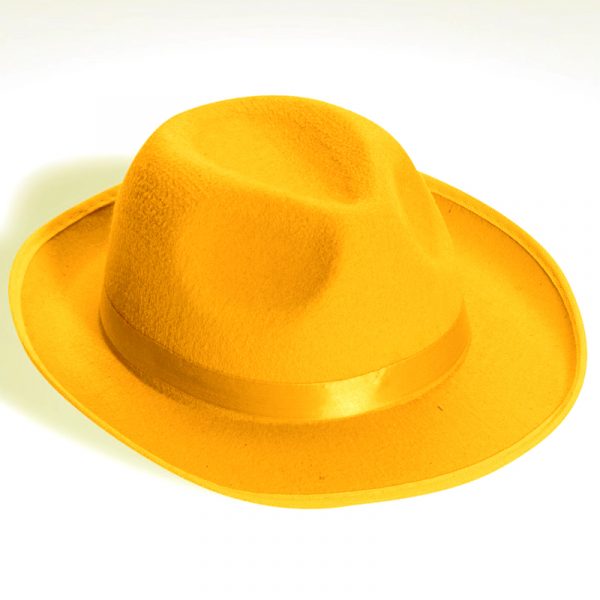 Fedora Solid Color Fabric Adult Hat