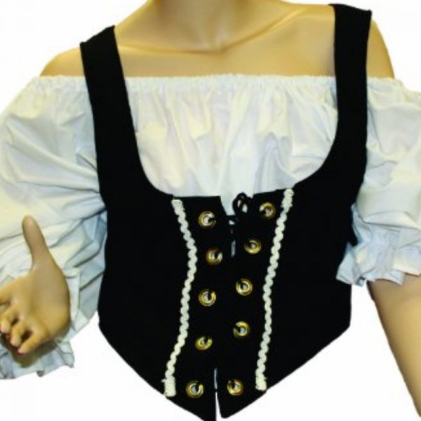 Female Renaissance Adult Costume Vest