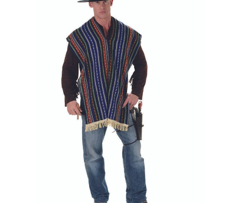 Poncho Mexican Adult Costume