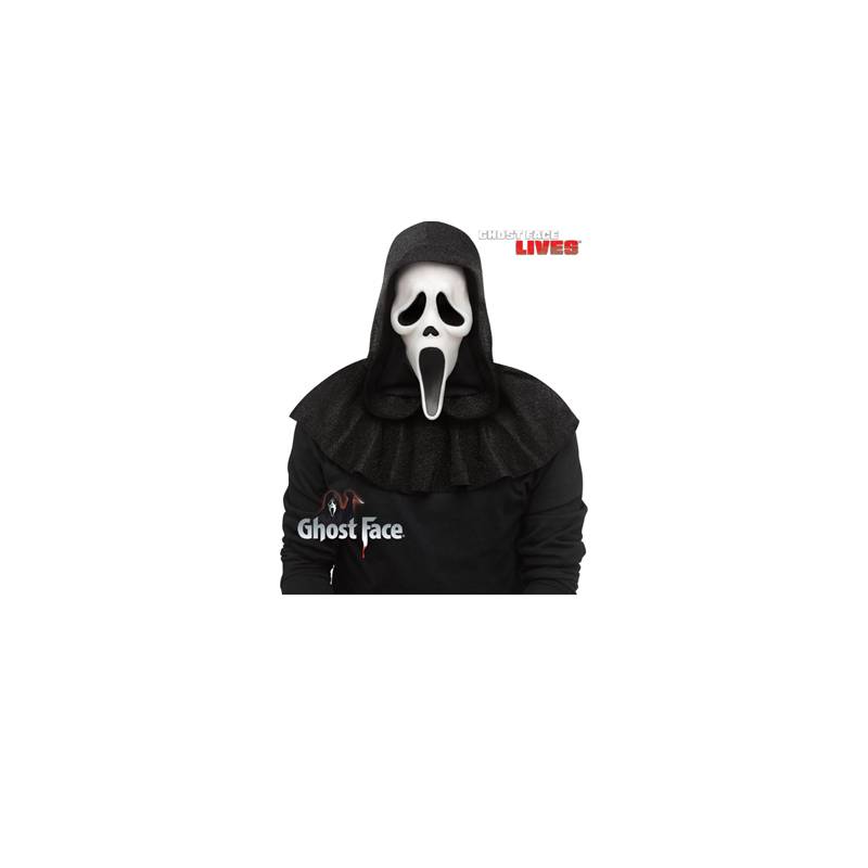 Fun World Inc. Officially Licensed Scream Ghost Face Black Halloween Scary  Costume, Male, Adult Size
