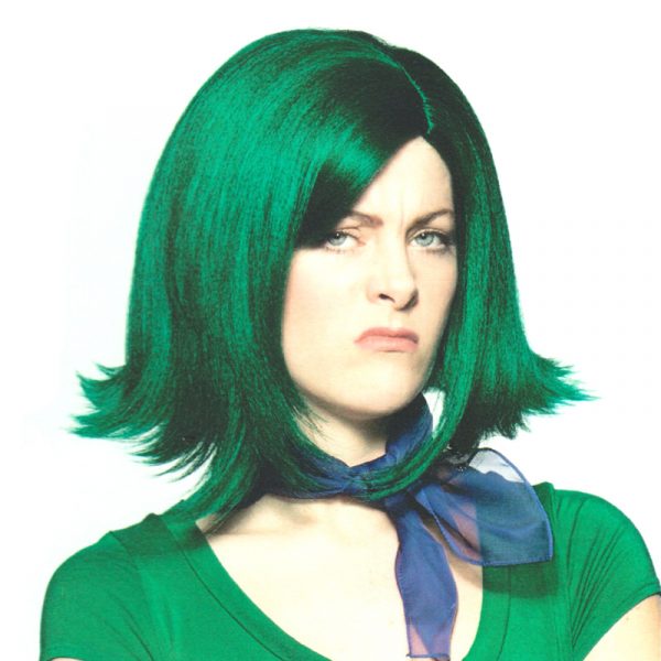 Disgust Green Wig