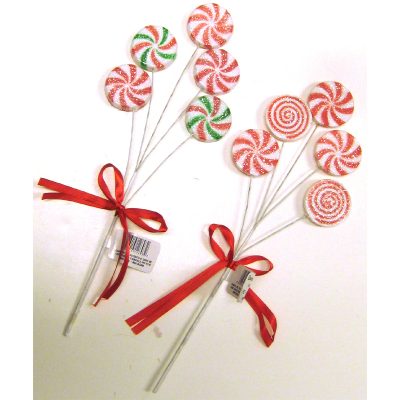 Round Peppermint Pick 11.5"