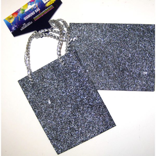 Black Diamond Tote Gift Bags -2 Pack