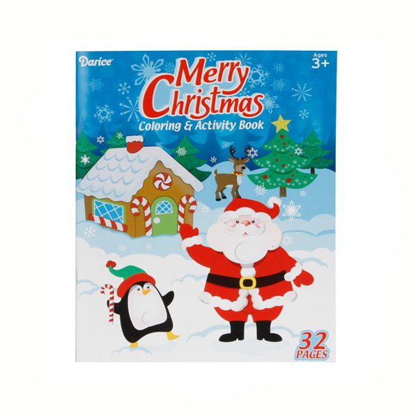 Christmas Coloring Activity Book 32 Pages of Fun!