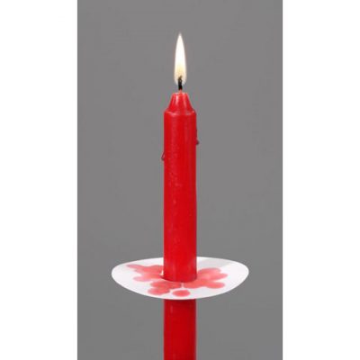 3" Round Paper Bobeche Vigil Candle Drip Protectors