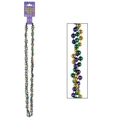 Mardi Gras Braided Beads