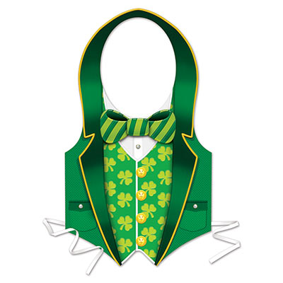 Plastic St. Patrick Vest