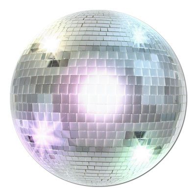 Disco Ball Cutout