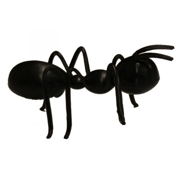 2" Black Plastic Ant