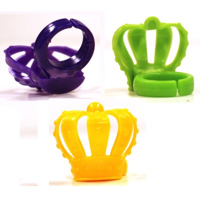 Party Plastic Crown Rings