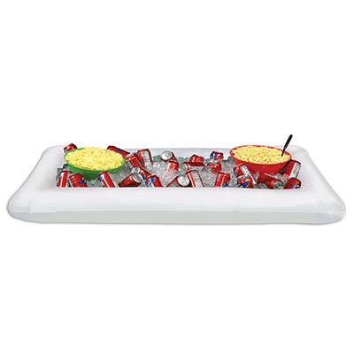 Inflatable White Buffet Cooler