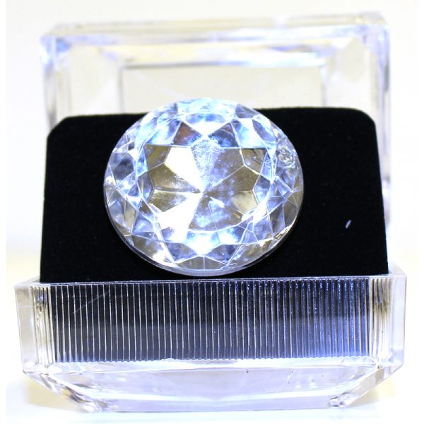 Novelty Bridal Bachelorette Jumbo Diamond Ring