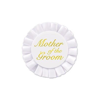 Mother of the Groom Satin Button